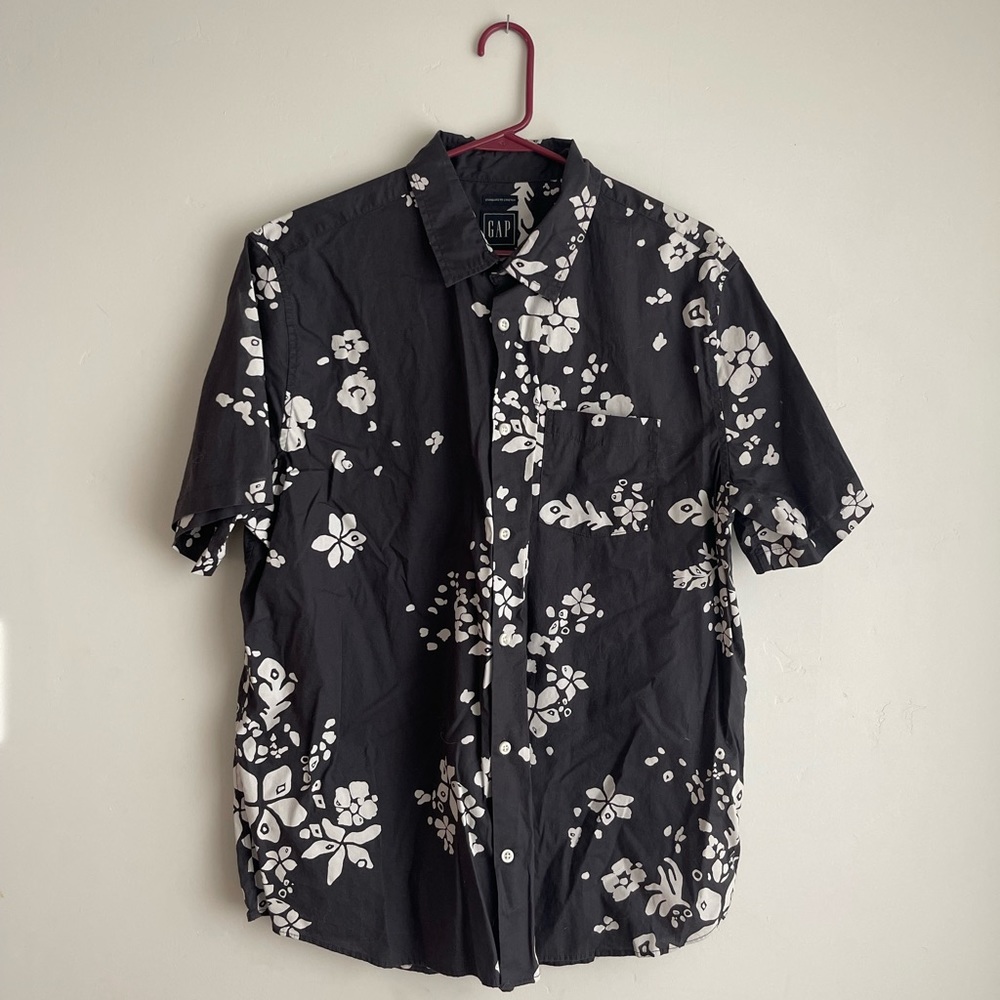 Gap floral dress shirt